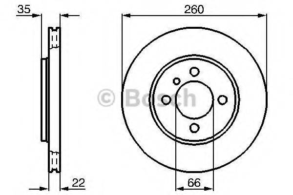 LUCAS ELECTRICAL 6025503 гальмівний диск