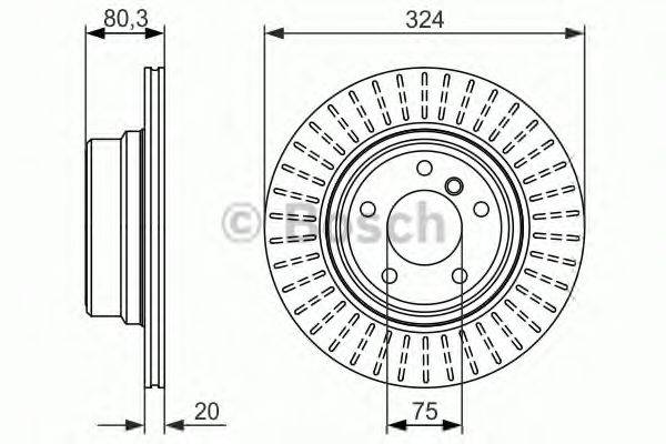 LUCAS ELECTRICAL DF 4299 гальмівний диск