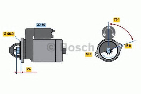 BOSCH 1020 Стартер