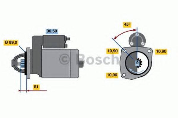 BOSCH 1113 Стартер