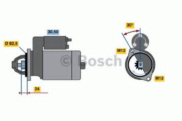 BOSCH 1269 Стартер