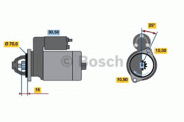 BOSCH 1224 Стартер