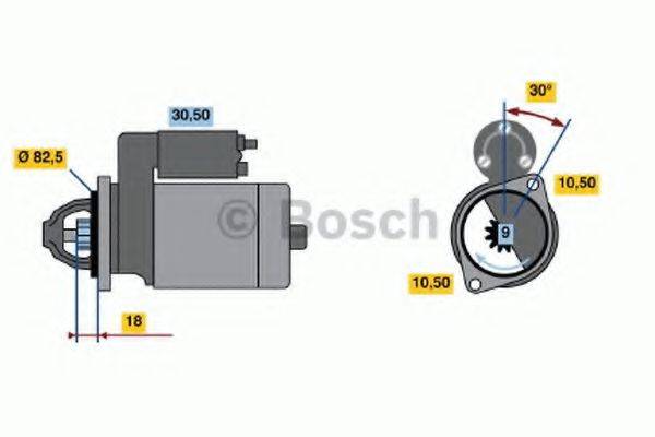 BOSCH 1462 Стартер