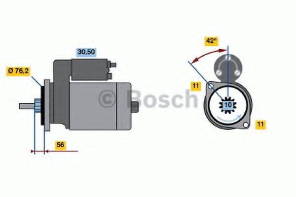 BOSCH 1481 Стартер