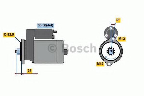 BOSCH 2380 Стартер