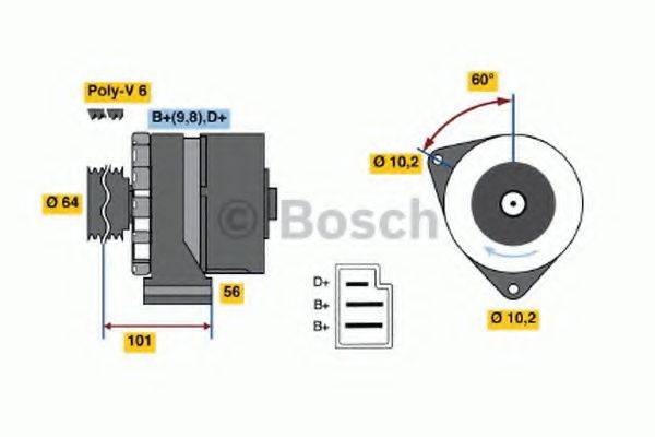 BOSCH 3405 Генератор