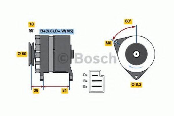 BOSCH 3602 Генератор