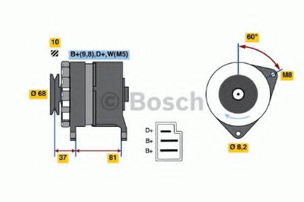 BOSCH 3656 Генератор