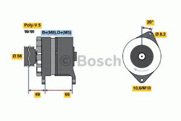 BOSCH 3683 Генератор