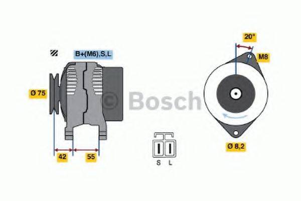 BOSCH 4055 Генератор