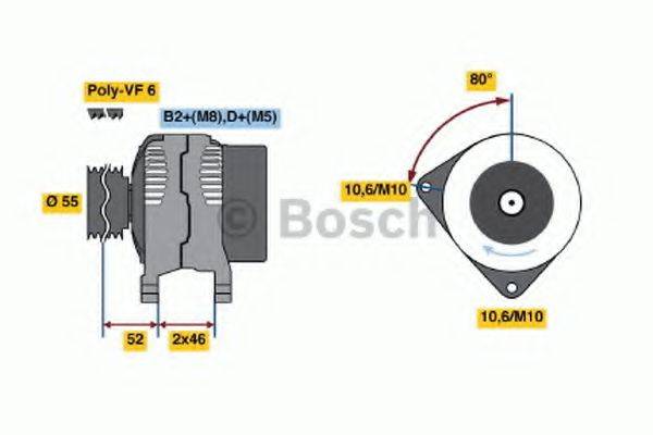 BOSCH 4440 Генератор