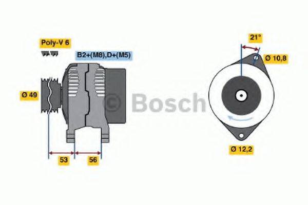 BOSCH 4609 Генератор