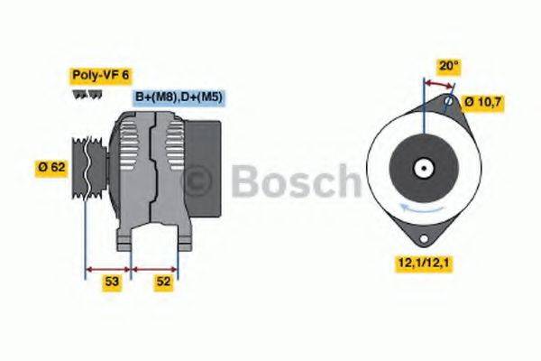 BOSCH 4923 Генератор