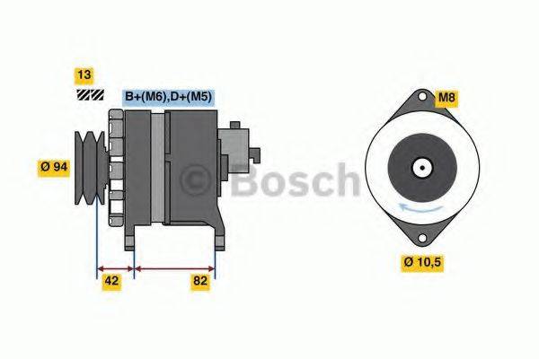 BOSCH 4985 Генератор