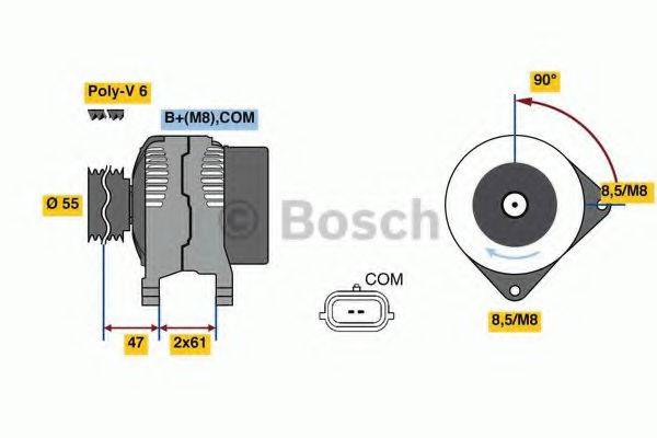 BOSCH 8080 Генератор