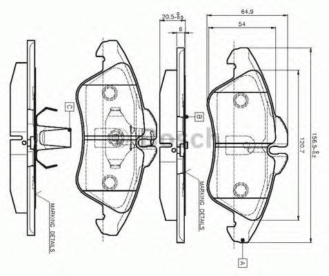 BOSCH 0 986 TB2 030