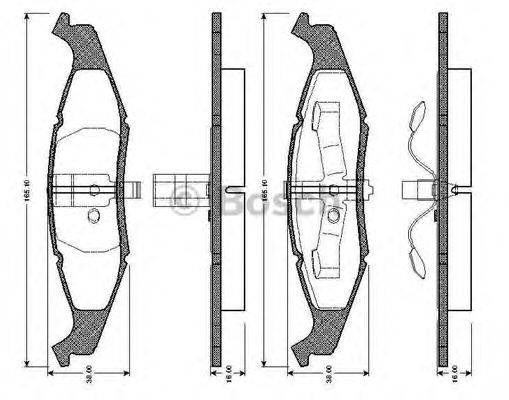 BOSCH 0 986 TB2 704