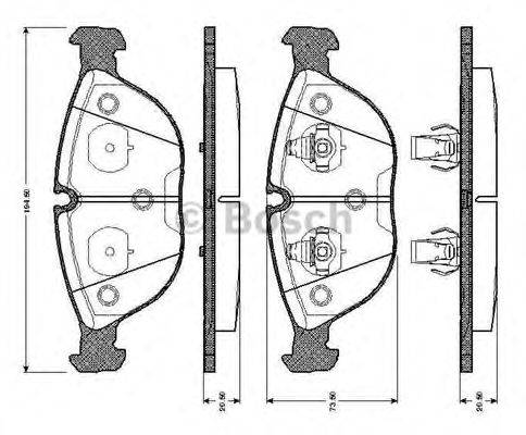 BOSCH 0 986 TB2 744