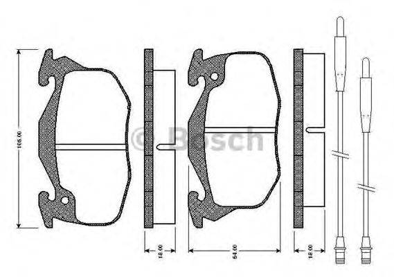 BOSCH 0 986 TB2 550