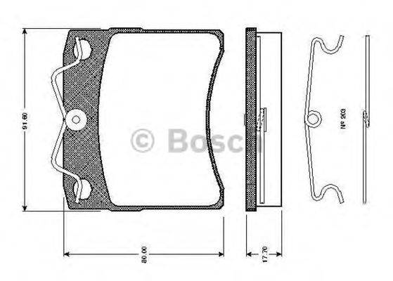 BOSCH 0 986 TB2 669