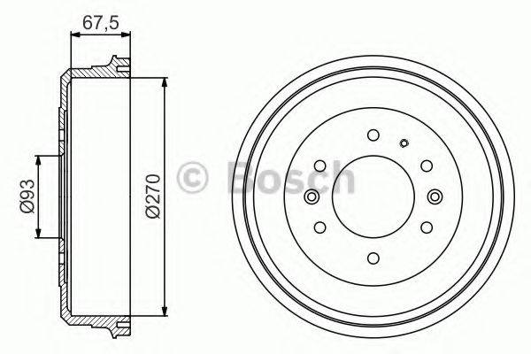 LUCAS ELECTRICAL DB 4371 Гальмівний барабан