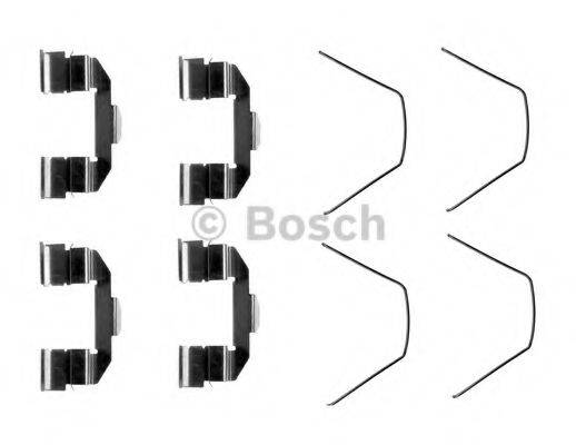 Комплектуючі, колодки дискового гальма BOSCH 1 987 474 647 Комплектуючі, колодки дискового гальма BOSCH 1 987 474 647