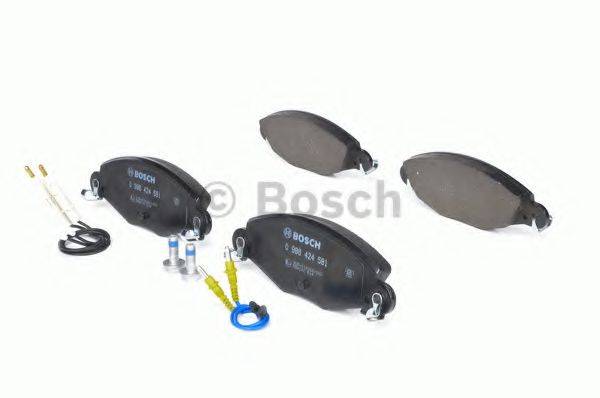 BOSCH 23 273 Комплект гальмівних колодок, дискове гальмо