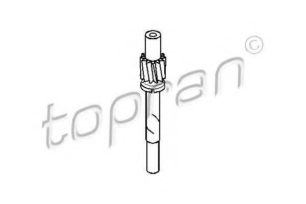 TOPRAN 107400 Трос спідометра