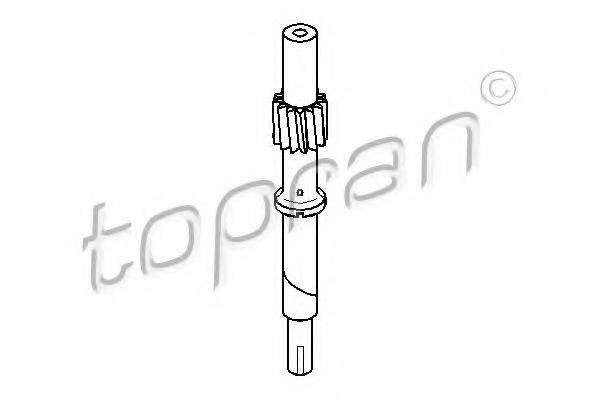 TOPRAN 107402 Трос спідометра