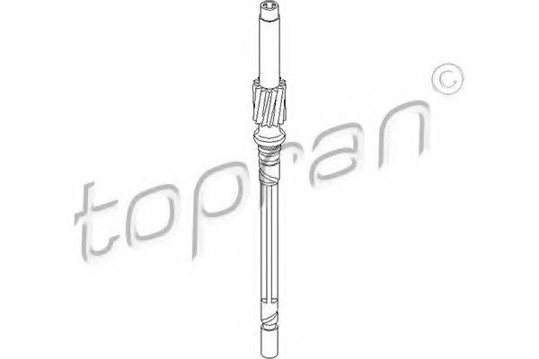 TOPRAN 107535 Трос спідометра