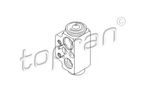 TOPRAN 112307 Розширювальний клапан, кондиціонер