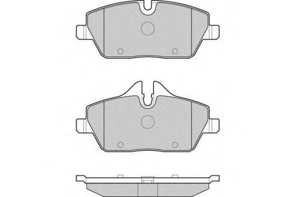 E.T.F. 23915 Комплект гальмівних колодок, дискове гальмо