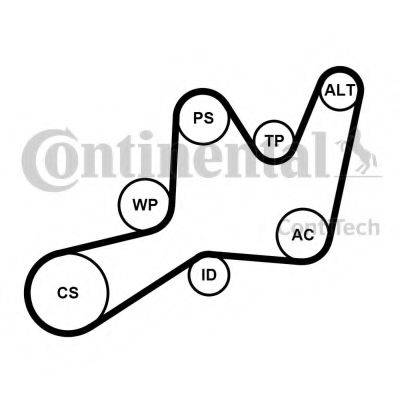 CONTITECH 6PK1605K1