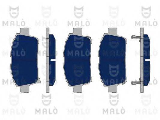 MALO 1050097 Комплект гальмівних колодок, дискове гальмо