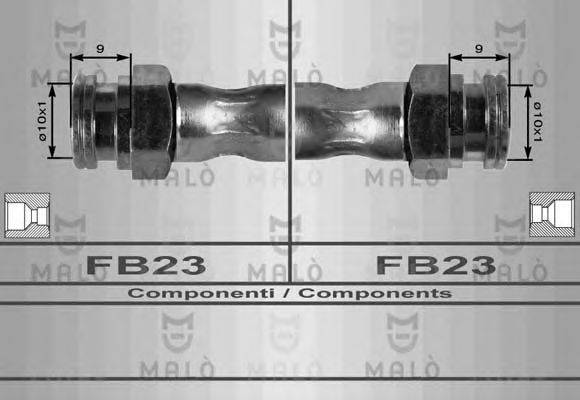 BENDIX 19018149 Гальмівний шланг