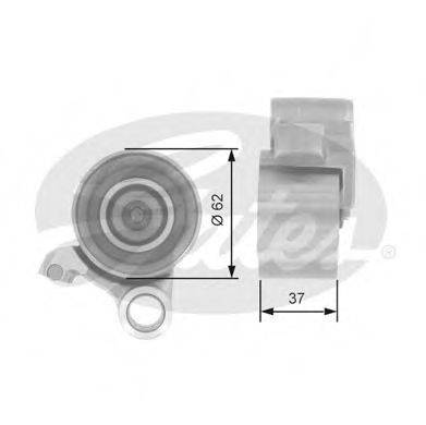 Натяжний ролик, ремінь ГРМ GATES T41075 Натяжний ролик, ремінь ГРМ GATES T41075