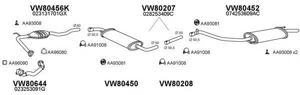 VENEPORTE 800641 Система випуску ОГ