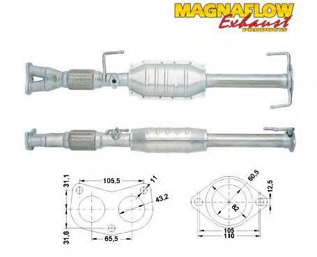 MAGNAFLOW 88027 Каталізатор