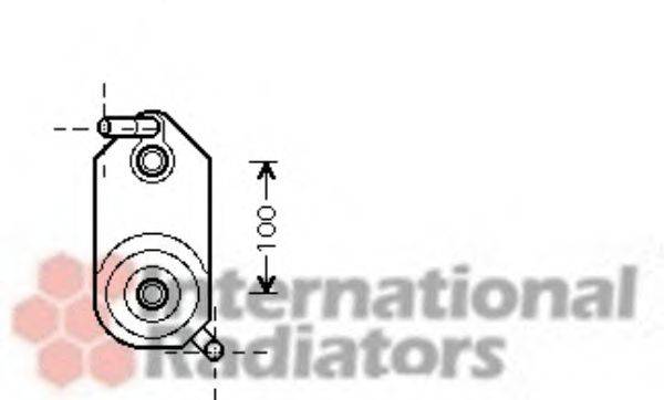 AKS DASIS 8MO 376 787-681 масляний радіатор, моторне масло