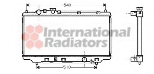 BEHR 8MK376707-471 Радіатор, охолодження двигуна