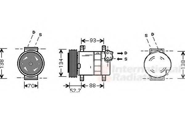 VAN WEZEL 1700K088