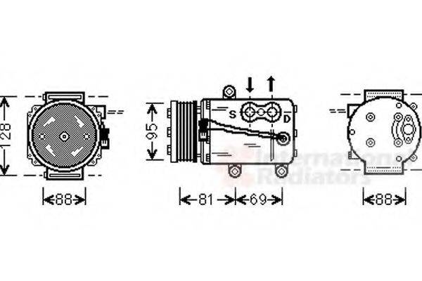 VAN WEZEL 1800K339