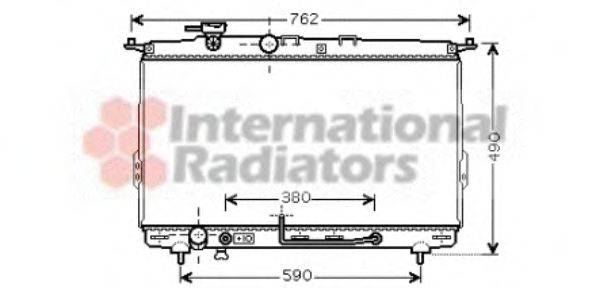 GERI 33051 Радіатор, охолодження двигуна