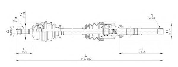 OPEN PARTS DRS6003.00