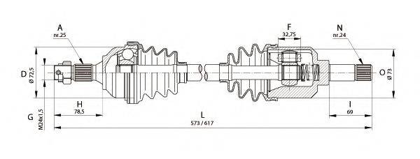 OPEN PARTS DRS6218.00