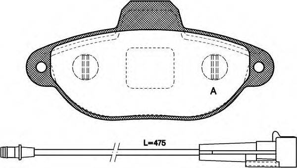 OPEN PARTS BPA0414.01