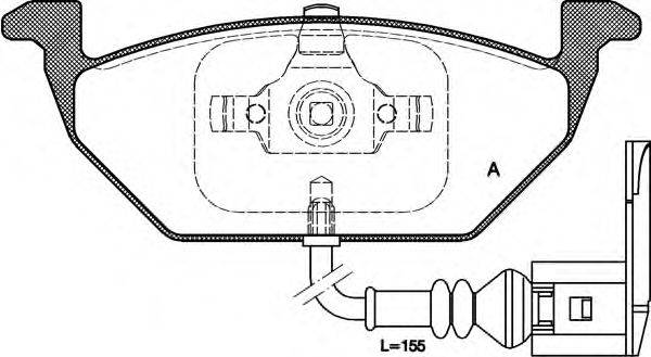 OPEN PARTS BPA0633.41