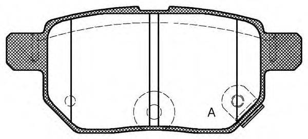 OPEN PARTS BPA1286.22