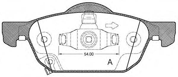 OPEN PARTS BPA1384.02