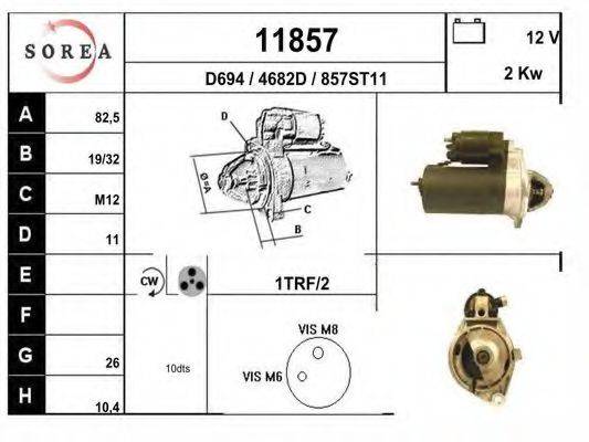 ELSTOCK 25211 Стартер